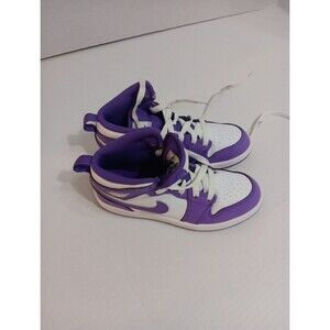 Size 1 (PS) - Nike Air Jordan 1 Mid Purple Venom